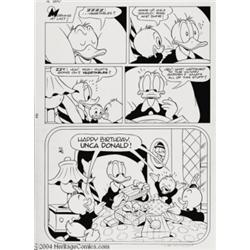 William Van Horn - Donald Duck #286, page 9 Original Art (Gladstone, 1994).