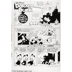 William Van Horn - Donald Duck Adventures #13 Complete 13-page Story "Just A Humble, Bumbling Duck" 
