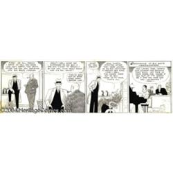 Chester Gould - Dick Tracy Daily Comic Strip Original Art, dated 1-19-32 (News Syndicate, 1932).