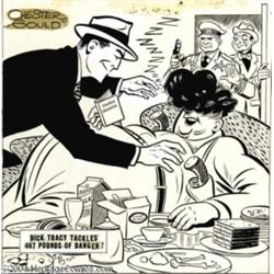 Dick Tracy #124 Cover Original Art (Harvey, 1958).