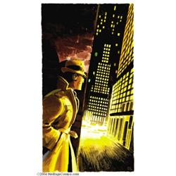 Dick Locher - Dick Tracy: The Secret Files Cover Original Art Paintings (1991).