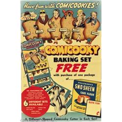 Dick Tracy Pillsbury "Comicooky" Premium Offer Poster (Pillsbury, 1937).