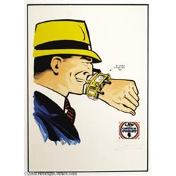 Dick Tracy Comics Art Poster Limited Edition 83/100 (Abrams, 1978).
