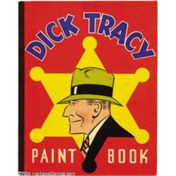 Dick Tracy Paint Book (Whitman, 1935).