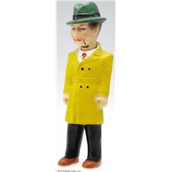 Dick Tracy 13" Composition Doll with Moveable Mouth (Joseph Hagn Co., 1940).