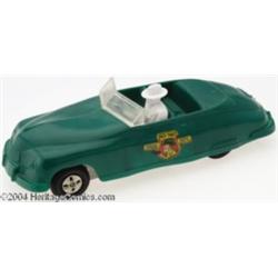 Dick Tracy Police Car With Siren in Box (Marx, late 1950s).