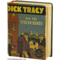 Big Little Book 1105 Dick Tracy and the Stolen Bonds (Whitman, 1934) Condition: FN.
