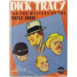 Dick Tracy and the Mystery of the Purple Cross Big Big Book #4071 (Whitman, 1938) Condition: VF+.