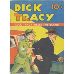 Large Feature Comic #1 Dick Tracy Meets the Blank (Dell, 1942) Condition: FN+.