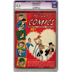 Popular Comics #2 (Dell, 1936) CGC Apparent VG 4.0 Slight (A) Cream to off-white pages.
