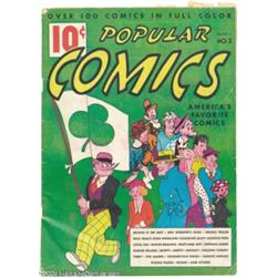 Popular Comics #3 Dick Tracy and Others (Dell, 1936) Condition: GD/VG.