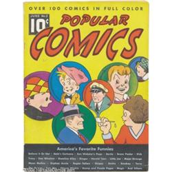 Popular Comics #5 Dick Tracy and Others (Dell, 1936) Condition: VG-.