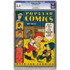Image 1 : Popular Comics #22 (Dell, 1937) CGC VF 8.0 Light tan to off-white pages.