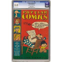 Popular Comics #27 (Dell, 1938) CGC GD/VG 3.0 Cream to off-white pages.