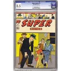 Super Comics #72 File Copy (Dell, 1944) CGC VF+ 8.5 Cream to off-white pages.