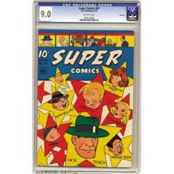 Super Comics #87 File Copy (Dell, 1945) CGC VF/NM 9.0 Off-white pages.