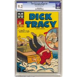 Dick Tracy #82 File Copy (Harvey, 1954) CGC NM- 9.2 Cream to off-white pages.