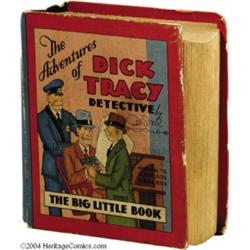 Big Little Book 707 Dick Tracy - The Adventures of Dick Tracy, Detective (Whitman, 1932) Condition: 