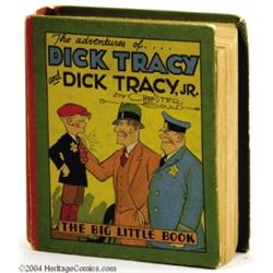 Big Little Book 710 Dick Tracy and Dick Tracy, Jr. (Whitman, 1933) Condition: FN-.