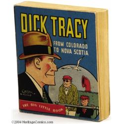 Big Little Book #nn (#749) Dick Tracy From Colorado to Nova Scotia - Softcover (Whitman, 1933) Condi