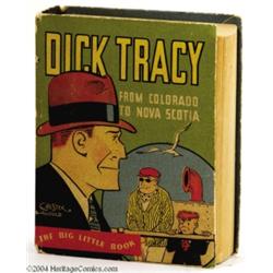 Big Little Book 749 Dick Tracy From Colorado to Nova Scotia (Whitman, 1933) Condition: FN.