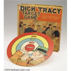 Dick Tracy Target Game With Box (Marx, early 1940s).