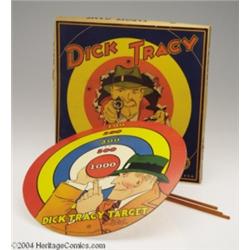 Dick Tracy Target With Box (Marx, early 1940s).