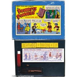 Favorite Funnies Printing Set #4077 (Superior, 1935).