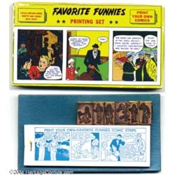 Favorite Funnies Printing Set #4004 (Superior, 1941).