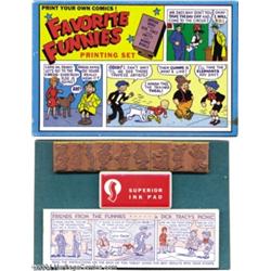 Favorite Funnies Printing Set #6156 (Superior, 1947).