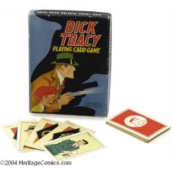 Dick Tracy Playing Card Game NMIB - "Flashlight" Box (Whitman, 1937).