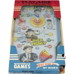 Dick Tracy Bagatelle [Pinball] Game MIB (Marx, 1967).