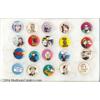 Image 1 : Dick Tracy "Button-Up" Pinback Set of 20 (Button-Up, 1984) Condition: Average Mint.