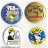 Image 1 : Dick Tracy Pinbacks - Unique Set of 4 (1980s-90s) Condition: Average VF/NM.