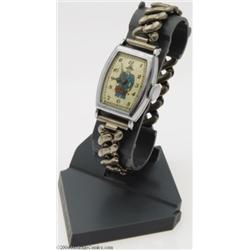 Dick Tracy Wrist Watch with Expandable Band (New Haven Clock & Watch Co., 1947).