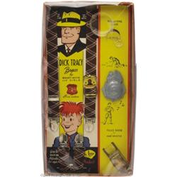 Dick Tracy Braces for Smart Boys and Girls MIB - Gift Set Box (DeLuxe, early 1950s).