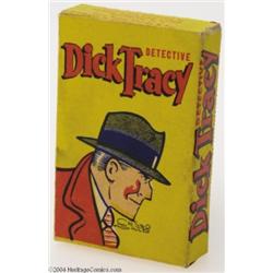 Dick Tracy Detective Novel Candy Box Card R42 Box No. 17 (Novel Package Corp., late 1930s) Condition