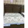 Image 1 : ASHLEY SIGNATURE WALNUT INLAY KING SLEIGH BED , INCLUDES HEADBOARD, FOOTBOARD, AND SIDE RAILS