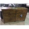 Image 1 : ASHLEY SIGNATURE 2 DOOR 4 DRAWER WALNUT SIDEBOARD