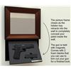 Image 1 : HANDGUN CONCEALMENT IN-WALL PICTURE FRAME/ 9 MM HANDGUN