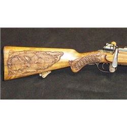 Custom Firearm Woodcarving from Lance Larson Studio