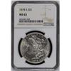 Image 1 : 1878-S $1 Morgan Silver Dollar Coin NGC MS63