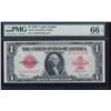 1923 $1 Legal Tender Note PMG 66EPQ