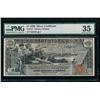 1896 $1 Silver Certificate PMG 35