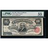 1891 $10 Silver Certificate PMG 55