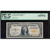 1935A $1 North Africa Silver Certificate Star Note PCGS 65PPQ