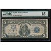 1899 $5 Chief Silver Certificate PMG 15