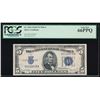 1934D $5 Silver Certificate PCGS 66PPQ