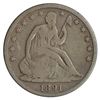 1891 Seated Liberty Half Dollar Coin