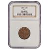 1856 Braided Hair Half Cent NGC MS64BN